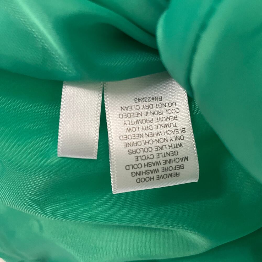 NY&Co. Puffer Vest Green Size Large Buckle Sides - Picture 6 of 7